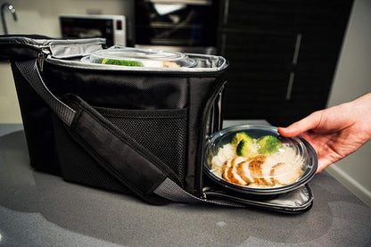 [30-Pack] Meal Prep Containers Reusable - Batch Cooking Plastic Food Containers with Lids - Microwavable Freezer Dishwasher Safe - Takeaway Lunch Box