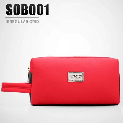 Pack 1 Pcs Golf Pouch Bag Handbag Waterproof Zipper Mini Golf Bag Unisex Phone Pouch Makeup Cosmetic Bag Sport Accessories