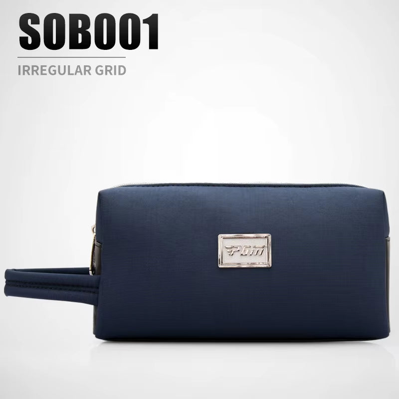 Pack 1 Pcs Golf Pouch Bag Handbag Waterproof Zipper Mini Golf Bag Unisex Phone Pouch Makeup Cosmetic Bag Sport Accessories